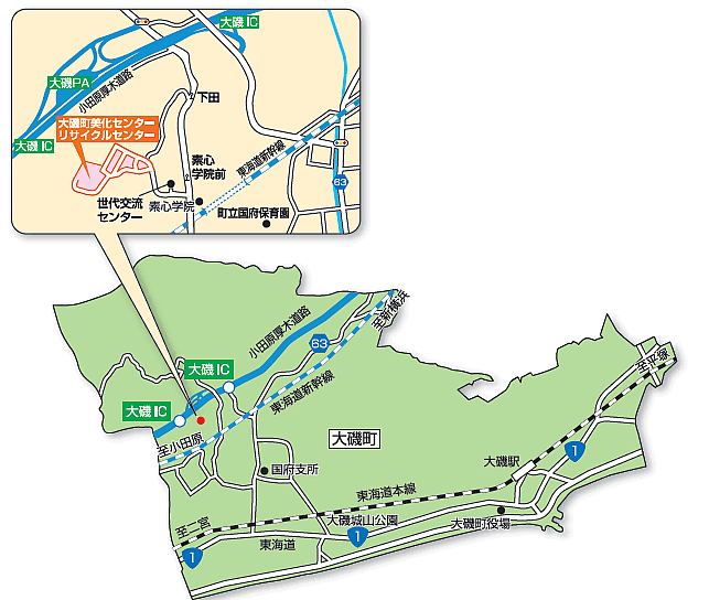 大磯町美化センター　リサイクルセンター